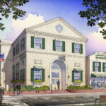 Rendering, exterior of Gentle Harvest. Image by James Hricko Architect LLC.