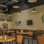 Tap room, Brew Republic Bierwerks. Photo by James Hricko Architect LLC.