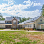 Exterior of Farmhouse. Photo by James Hricko Architect LLC.