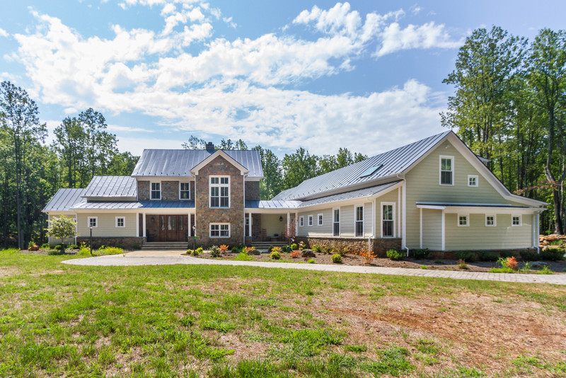 Exterior of Farmhouse. Photo by James Hricko Architect LLC.