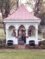 Community Gazebo, used as a stage for a bluegrass band. Photo by James Hricko Architect LLC.