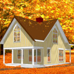 House Plan: Riverside. Image by James Hricko Architect LLC.