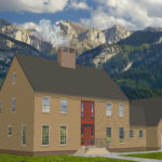 House Plan: Saltbox. Image by James Hricko Architect LLC.