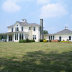 Exterior, Point of View Farm. Photo by James Hricko Architect LLC.