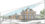 Sketch, exterior. Point of View Farm. Image by James Hricko Architect LLC.