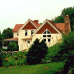 Exterior, Red Gables, after. Photo by James Hricko Architect LLC.