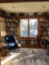 Interior, study, Waterloo Cottage. Photo by James Hricko Architect LLC.