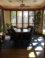 Interior, breakfast nook, Waterloo Cottage. Photo by James Hricko Architect LLC.